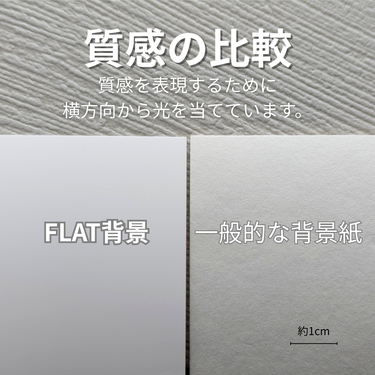 FLAT背景 ホワイト 背景シート 撮影用 マット 樹脂製 軽量 大型レフ