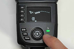 Pressing the MG80 Pro reset button