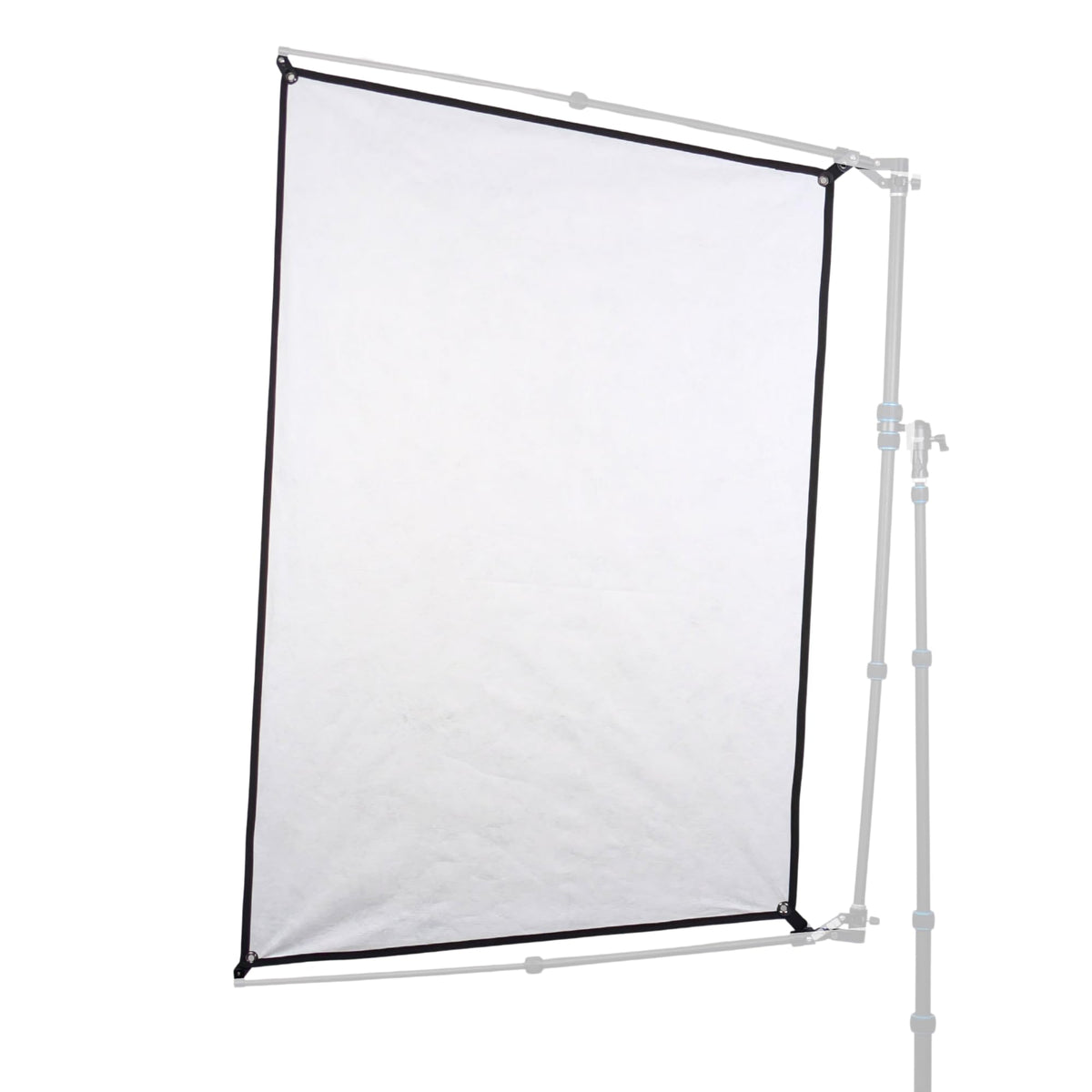 White fabric for reflector rod: color-accurate, high-reflectivity white reflector fabric (fabric only)