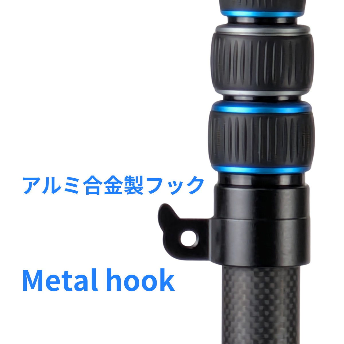 LS-6C-Pro Carbon Light Stand, Top-tier Upgrade Version (Enhanced stability with 2-stage telescopic legs and larger diameter), Super Light Stand
