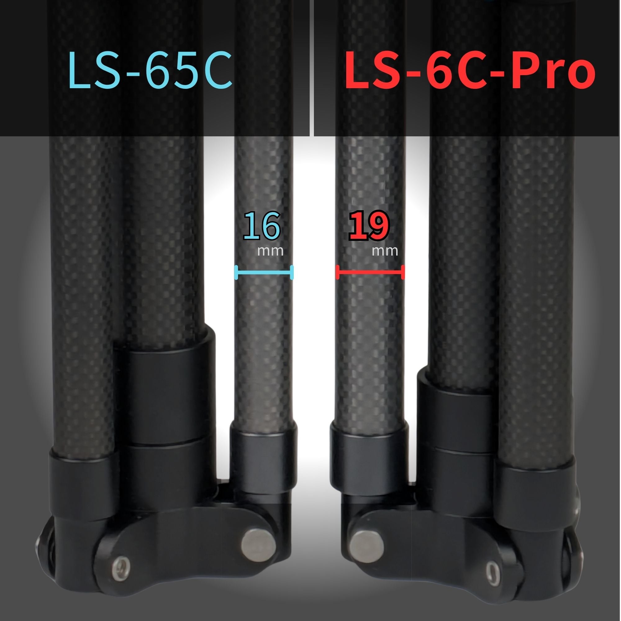 LS-6C-Pro カーボン・ライトスタンド 最上位機種アップグレード版 (脚